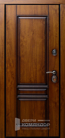 Дверь входная деревянная утепленная №10 - внутренняя сторона