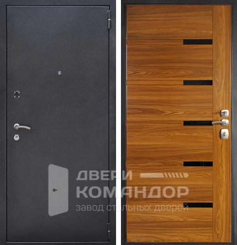 Входная дверь графит №31 размером 960x2050 мм