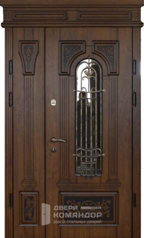 Дверь из массива дуба на заказ №49 - наружная сторона