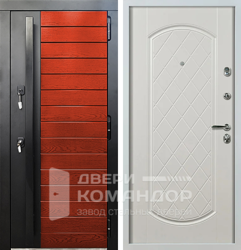 Дверь с терморазрывом в частный дом №66 размером 960x2050 мм