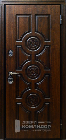 Дверь из массива дуба №14 размером 960x2050 мм - наружная сторона