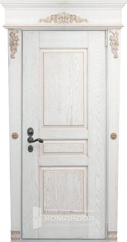 Элитная дверь в квартиру №7 с замками CISA - наружная сторона