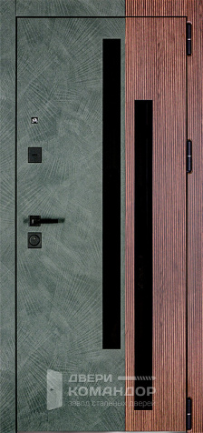 Дверь входная дизайнерская №1 - наружная сторона