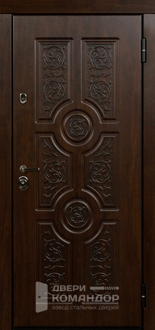 Утепленная входная дверь с терморазрывом №20 - наружная сторона