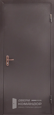 Уличная дверь в котельную двойной металл №3 - наружная сторона