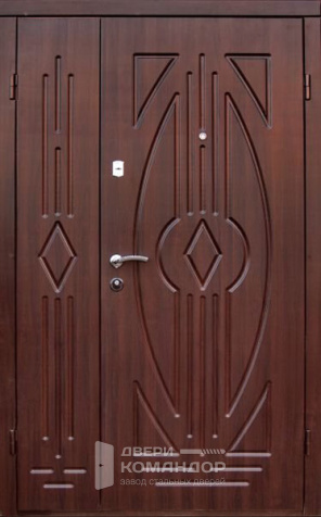 Двойная распашная дверь №9 - наружная сторона