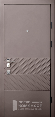 Дверь входная двухцветная №109 - наружная сторона