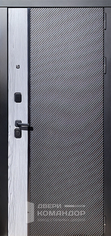 Рифленая входная дверь №115 - наружная сторона