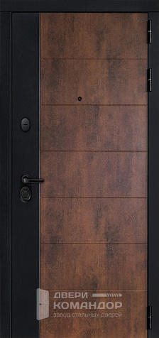 Входная дверь Лабиринт с зеркалом белая №20 размером 960x2050 мм - наружная сторона