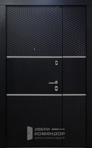 Дверь входная двухстворчатая металлическая №31 - внутренняя сторона