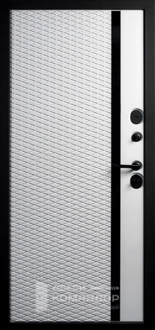 Тёплая уличная дверь с терморазрывом №69 с замками CISA - внутренняя сторона