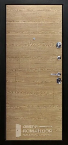 Стальная дверь беленый дуб №82 с замками KALE - внутренняя сторона