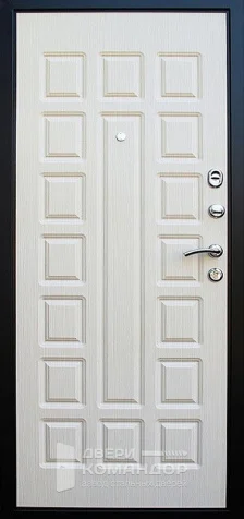 Входная металлическая дверь антик серебро №11 размером 960x2050 мм - внутренняя сторона