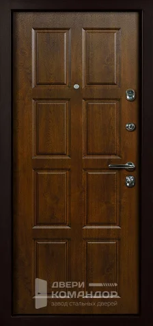 Дверь для дома входная уличная №40 размером 860x2050 мм - внутренняя сторона