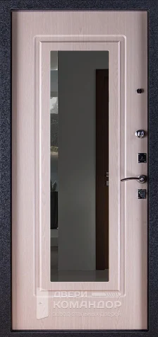 Входная дверь с зеркалом с внутренней стороны двери №6 - внутренняя сторона
