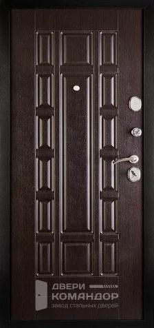 Дверь входная звукоизоляционная металлическая №74 размером 860x2050 мм - внутренняя сторона