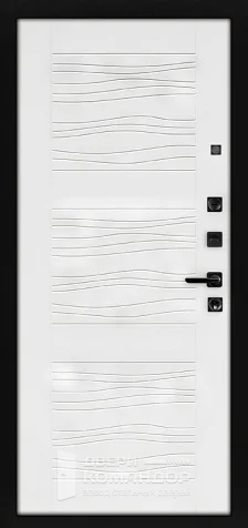 Дверь входная уличная утепленная №70 размером 960x2050 мм - внутренняя сторона