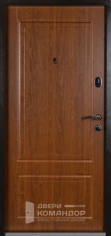 Железная дверь входная на дачу №51 размером 960x2050 мм - внутренняя сторона